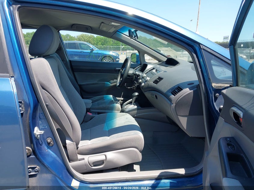 HONDA CIVIC 2010 VIN 2HGFA1F51AH581040