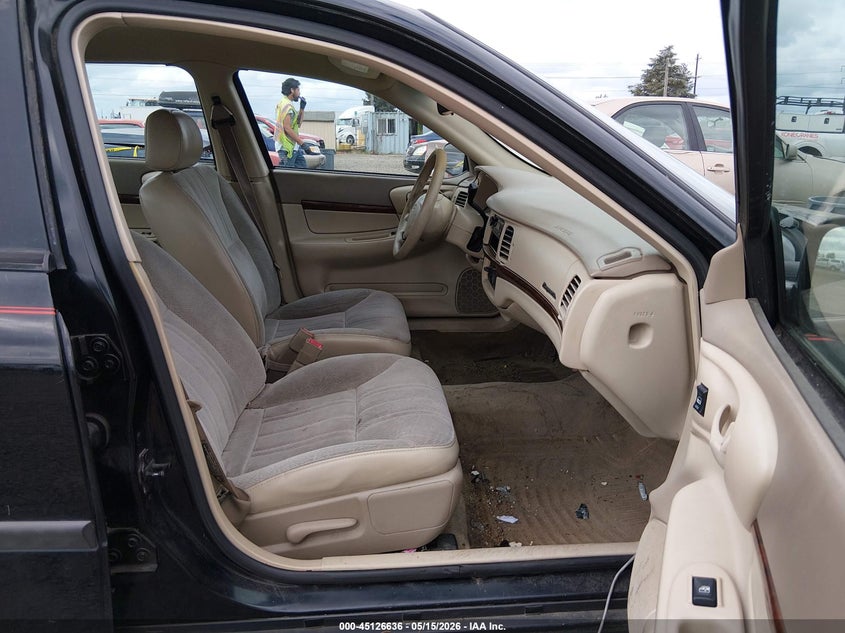 2003 CHEVROLET IMPALA SEDAN 3.8L V-6 200HP