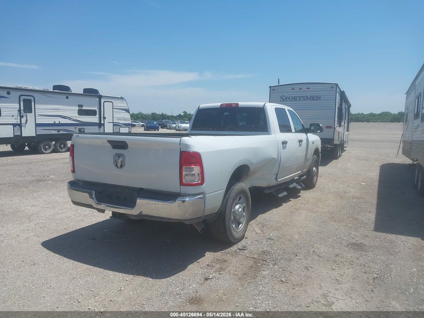 Vin: 3c6ur4hj7ng246601, lot: 45624310, ram 2500 tradesman  4x2 8' box 20224