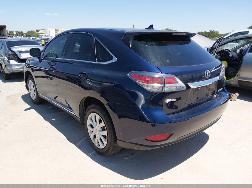 Vin: jtjzb1ba0d2006644, lot: 45624354, lexus rx 450h 20133