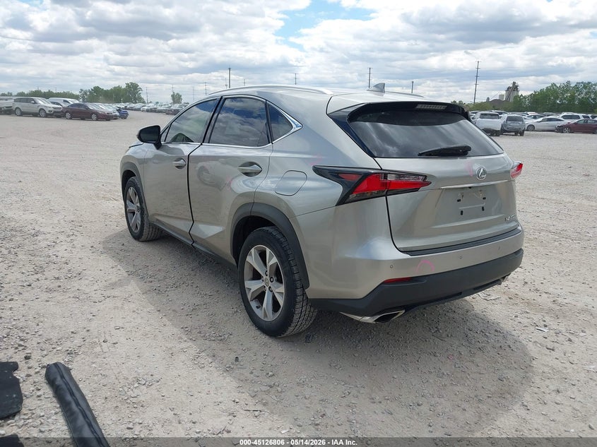 Vin: jtjbarbz4h2108592, lot: 45624422, lexus nx 200t 20173