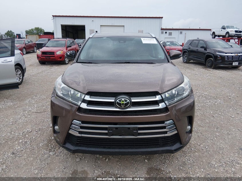 VIN 5TDDZRFH3HS372675 2017 TOYOTA HIGHLANDER LIMITED