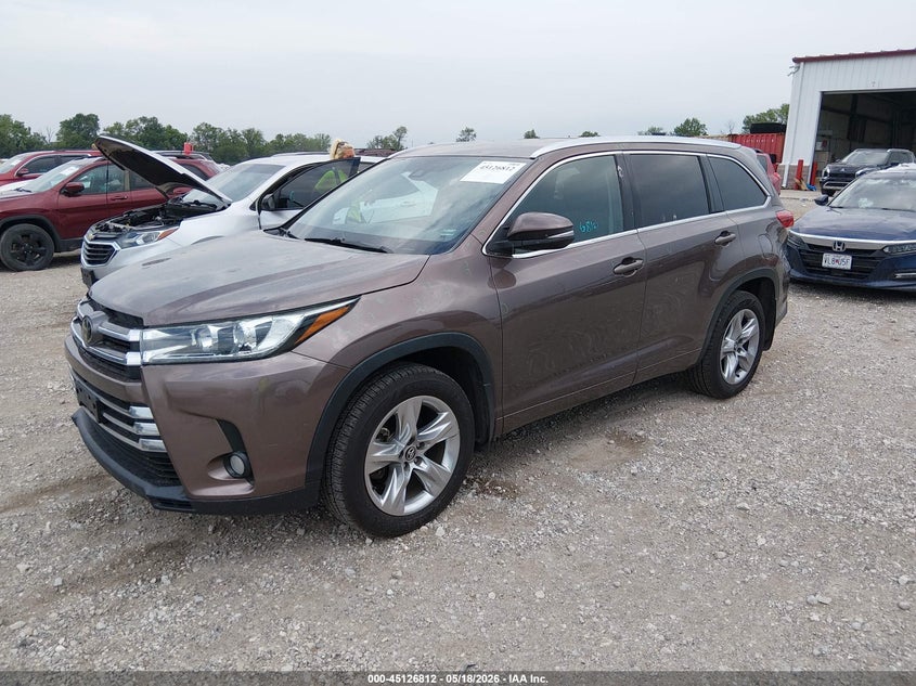 VIN 5TDDZRFH3HS372675 2017 TOYOTA HIGHLANDER LIMITED