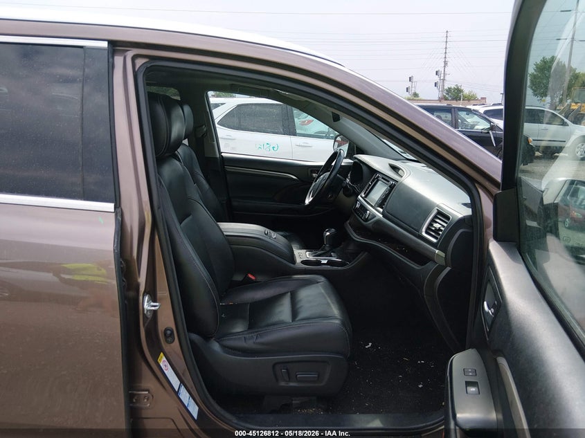 VIN 5TDDZRFH3HS372675 2017 TOYOTA HIGHLANDER LIMITED