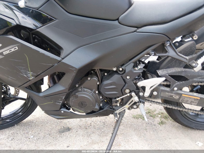2026 Kawasaki Ex500 H VIN: ML5EXGH18TDA90239 Lot: 45126834