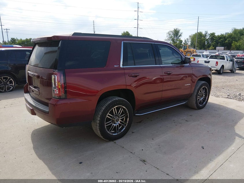 Vin: 1gks2bkc4hr314171, lot: 45624479, gmc yukon slt 20174