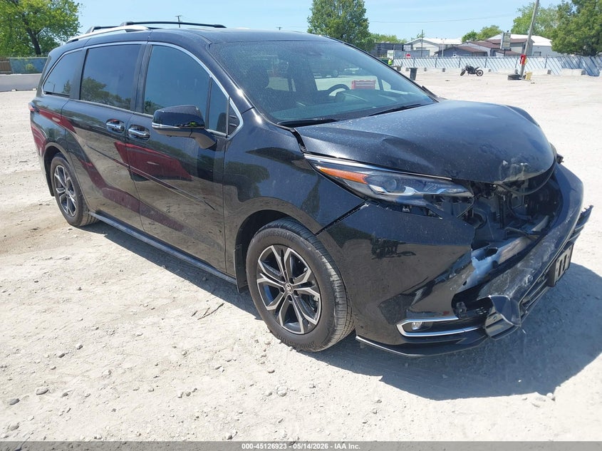 Vin: 5tdeskfc6ts245786, lot: 45624539, toyota sienna platinum 2026 img_1
