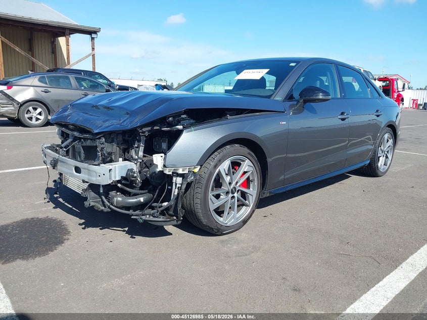 Vin: waueaaf41rn002615, lot: 45624601, audi a4 premium plus 45 tfsi s line quattro s tronic 20242