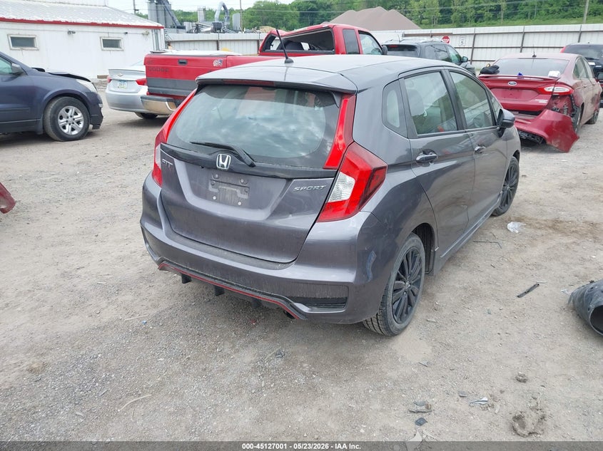 Vin: 3hggk5h65jm702717, lot: 45624617, honda fit sport 20184