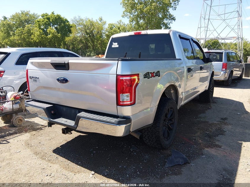 Vin: 1ftew1ep0hfc37015, lot: 45624620, ford f-150 xlt 20174