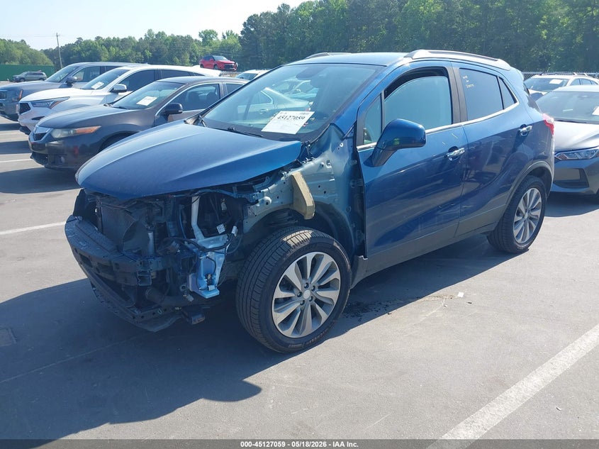 Vin: kl4cjesb8lb074341, lot: 45624675, buick encore awd preferred 20202