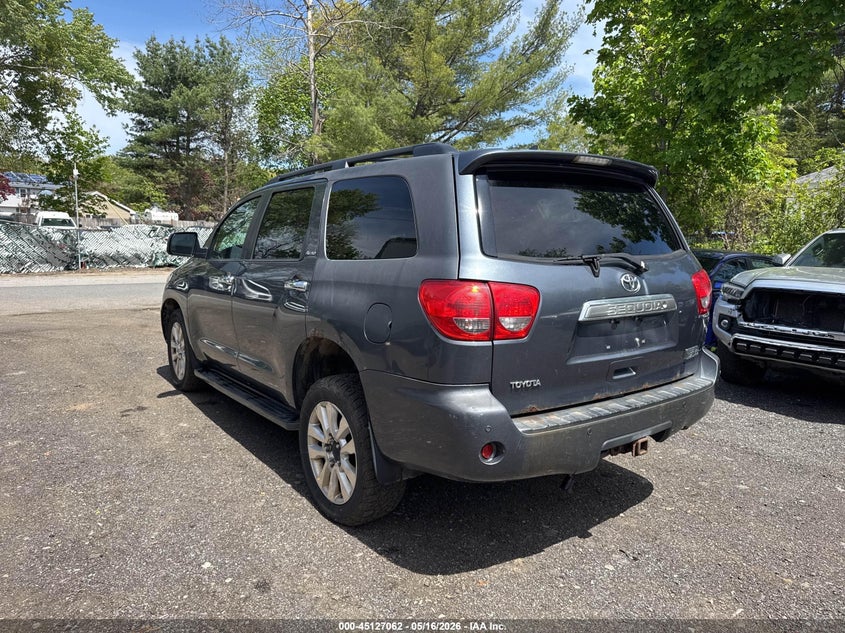 Vin: 5tddy5g18as033686, lot: 45624678, toyota sequoia platinum 5.7l v8 20103