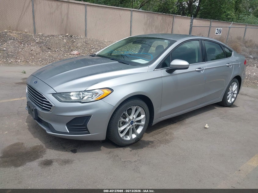 2020 Ford Fusion Hybrid Se 3FA6P0LU2LR154692 photo 1