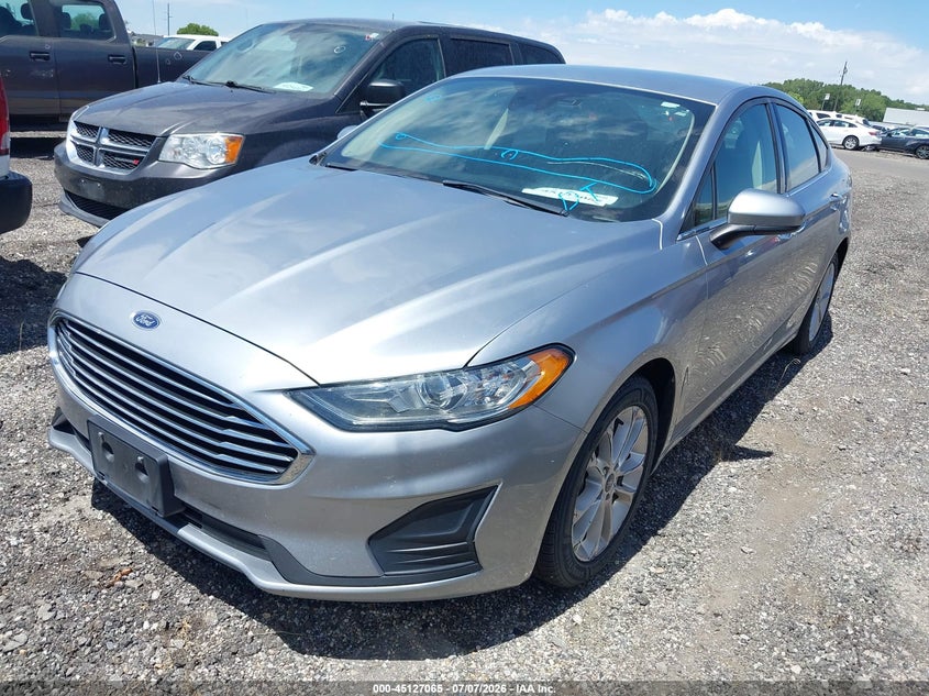 2020 Ford Fusion Hybrid Se 3FA6P0LU2LR154692 photo 1