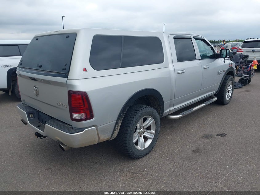 Vin: 1c6rr7mt0es111015, lot: 45624709, ram 1500 sport 20144