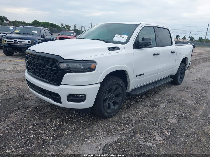 Vin: 1c6srffpxtn177448, lot: 45624798, ram 1500 big horn  4x4 5'7 box 20262