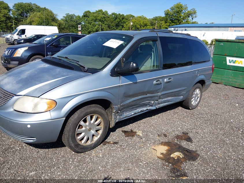 2003 Chrysler Town & Country Lx VIN: 2C4GP44L33R295692 Lot: 45127238
