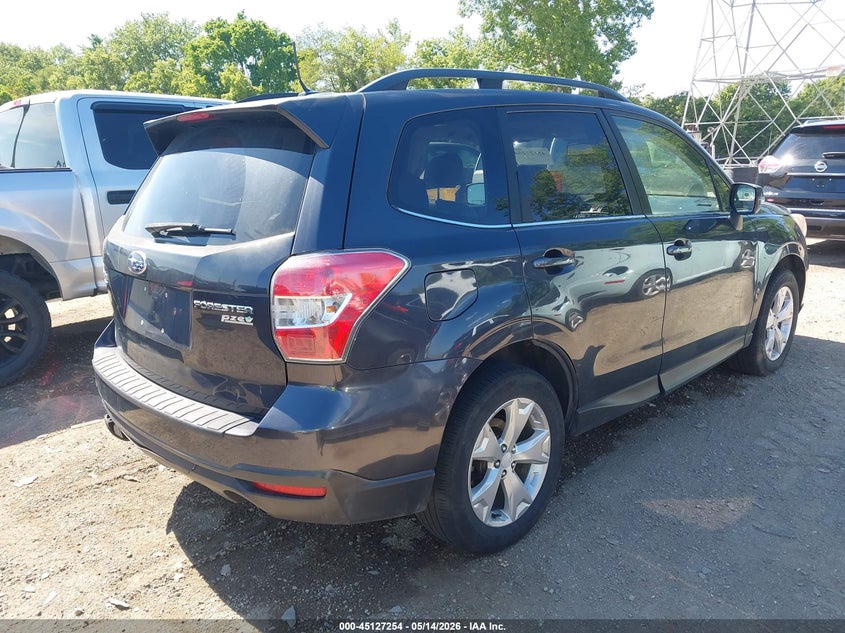 Vin: jf2sjamc1eh442487, lot: 45624870, subaru forester 2.5i touring 20144