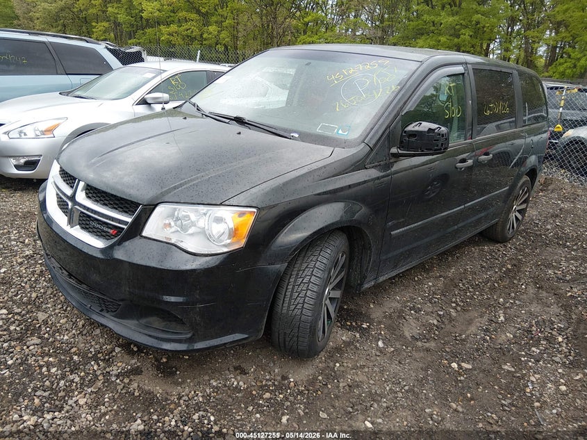Vin: 2c4rdgbg6fr689894, lot: 45624871, dodge grand caravan american value pkg 20152