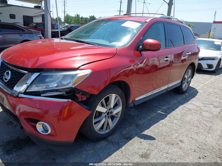 2015 Nissan Pathfinder Platinum 5N1AR2MM7FC682168 photo 1