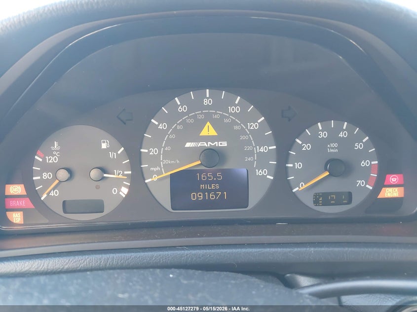 2001 Mercedes-Benz Clk 55 Amg VIN: WDBLJ74G21F174949 Lot: 45127279