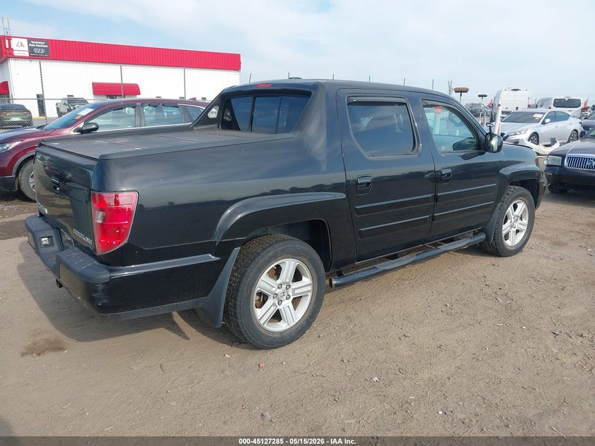 Vin: 5fpyk1f54ab002818, lot: 45624901, honda ridgeline rtl 20104