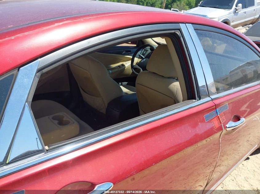 2011 Hyundai Sonata 2.4 Gls red Lot 111045127332 Vin 5NPEB4AC6BH102005