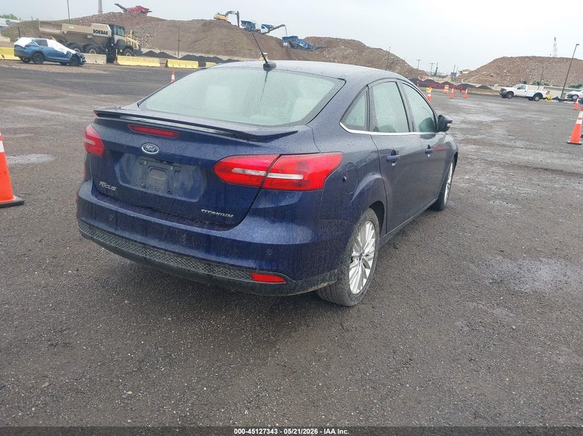 Vin: 1fadp3j20hl202559, lot: 45624959, ford focus titanium 20174