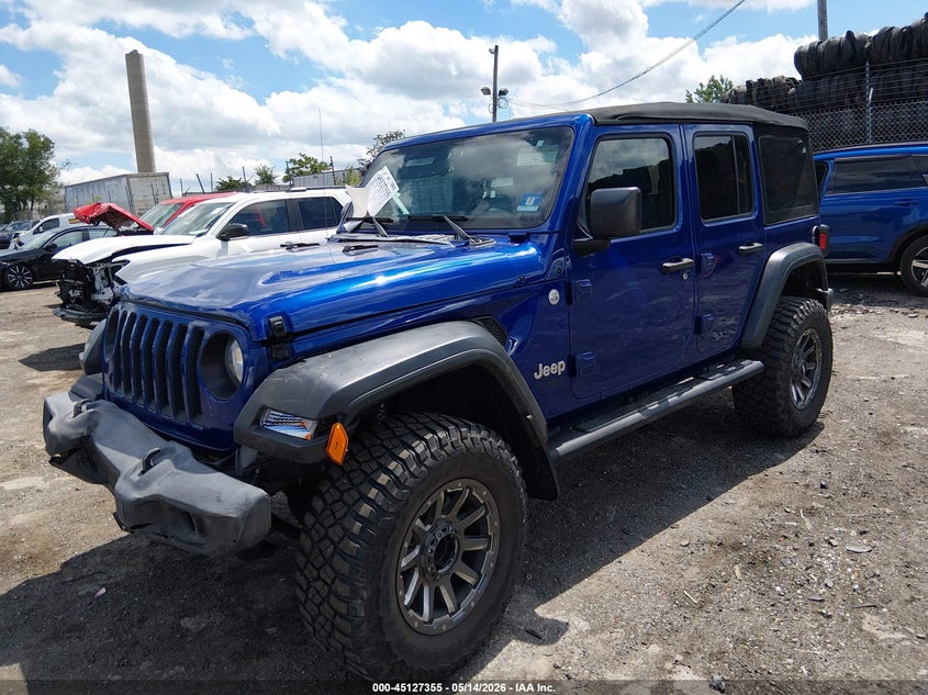 JEEP WRANGLER UNLIMITED 2018 VIN 1C4HJXDG4JW284831