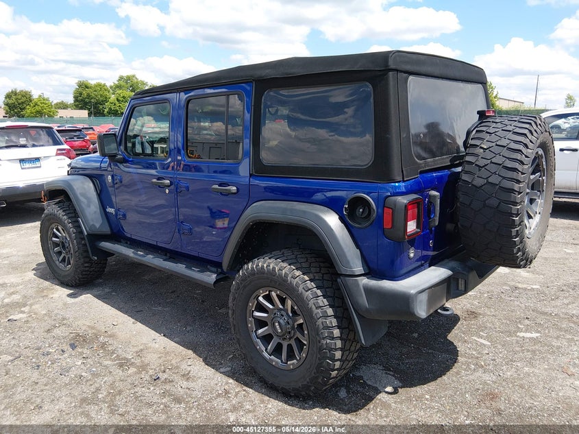 JEEP WRANGLER UNLIMITED 2018 VIN 1C4HJXDG4JW284831