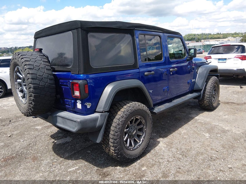 JEEP WRANGLER UNLIMITED 2018 VIN 1C4HJXDG4JW284831