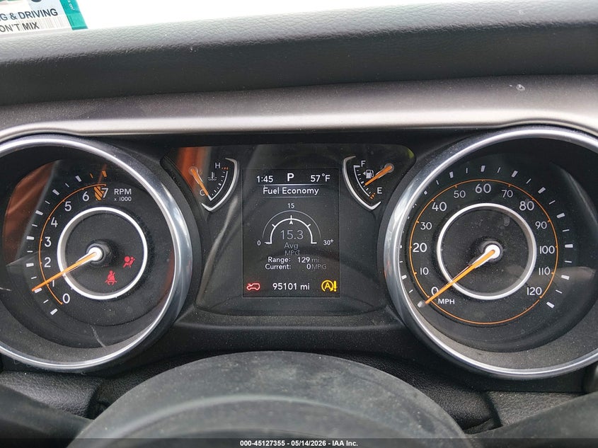 JEEP WRANGLER UNLIMITED 2018 VIN 1C4HJXDG4JW284831