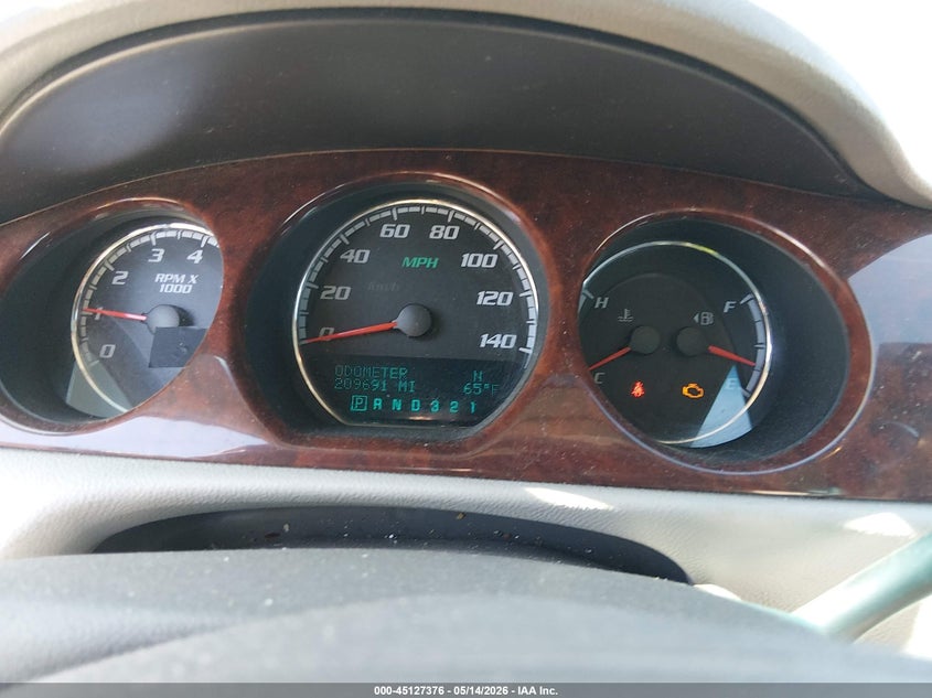 2009 Buick Lucerne Cxl VIN: 1G4HD57M39U109776 Lot: 45127376