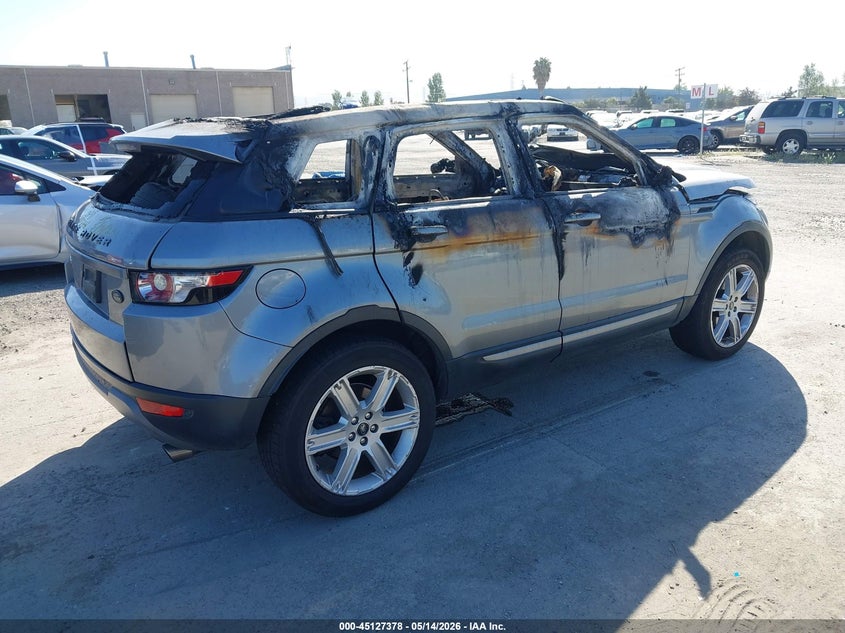 Vin: salvp2bg2dh824895, lot: 45624994, land rover range rover evoque pure 20134