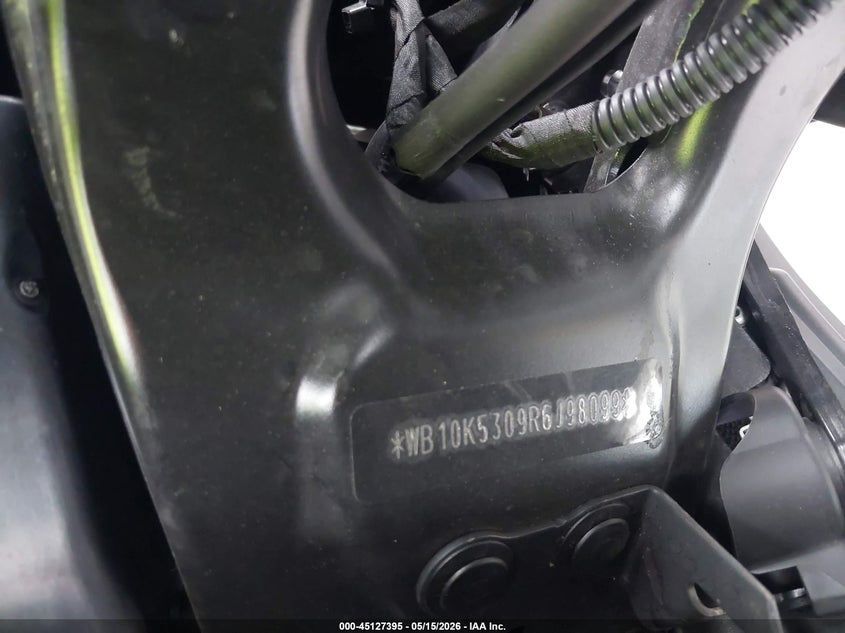 2024 BMW F800 Gs VIN: WB10K5309R6J98099 Lot: 45127395