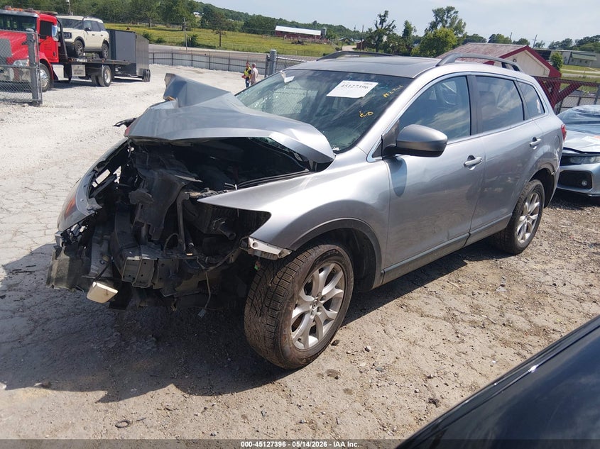 Vin: jm3tb3cv7e0425634, lot: 45625012, mazda cx-9 touring 20142