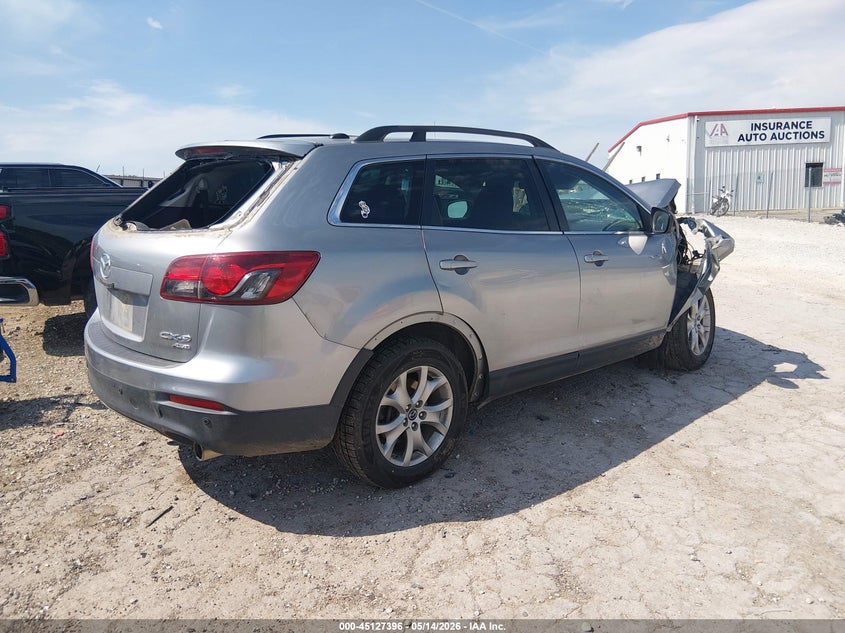 Vin: jm3tb3cv7e0425634, lot: 45625012, mazda cx-9 touring 20144