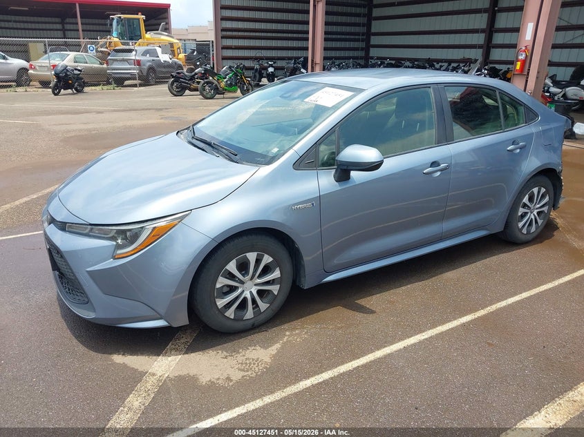 2021 TOYOTA COROLLA auction photo 2