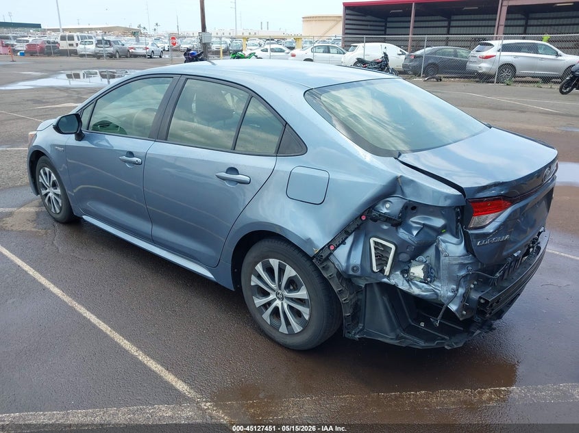 2021 TOYOTA COROLLA auction photo 3