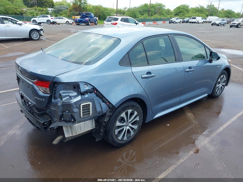 2021 TOYOTA COROLLA auction photo 4