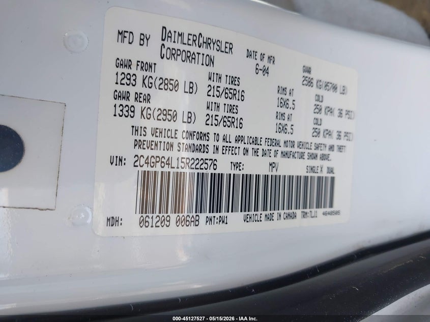 AtlanticExpress - Chrysler Town & Country