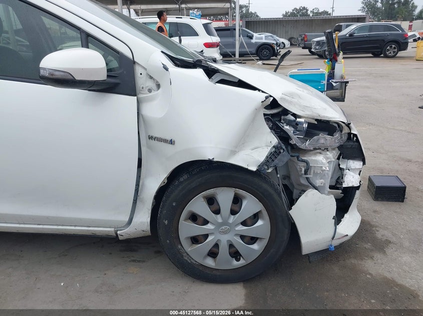 2012 Toyota Prius C Two VIN: JTDKDTB37C1022355 Lot: 45127568