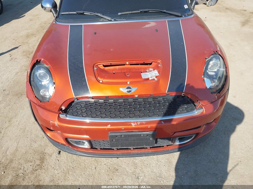 2013 Mini Hardtop Cooper S VIN: WMWSV3C55DT388587 Lot: 45127571