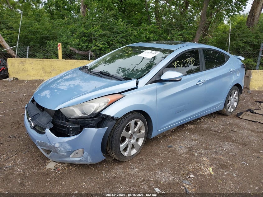 2011 Hyundai Elantra Limited (Ulsan Plant) KMHDH4AE5BU119519 photo 1