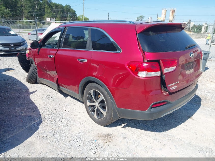 2016 KIA SORENTO auction photo 3