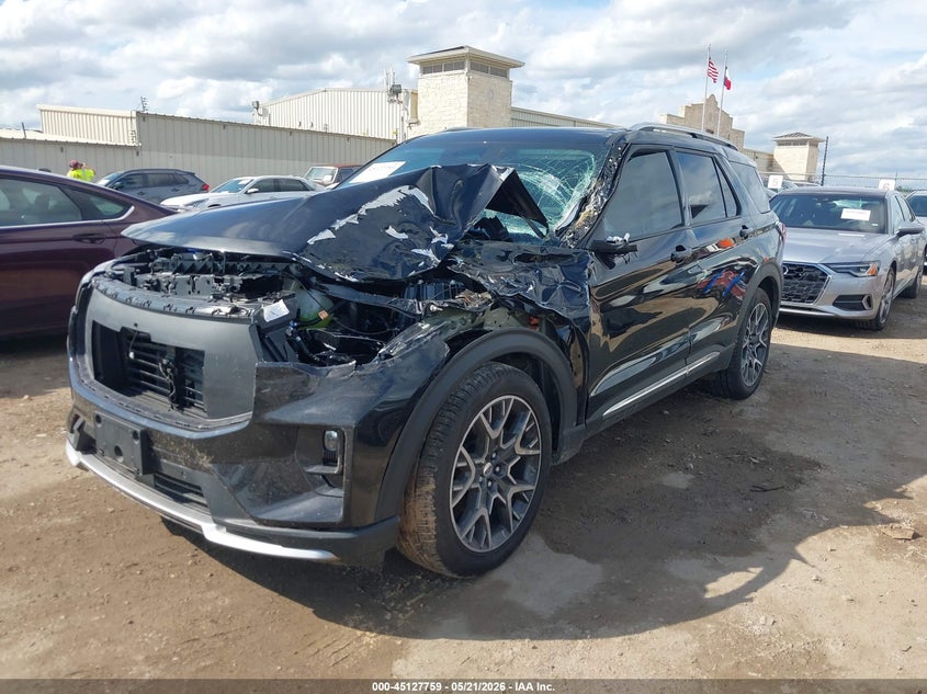 Vin: 1fmwk7hc7sgc40132, lot: 45625375, ford explorer platinum 20252