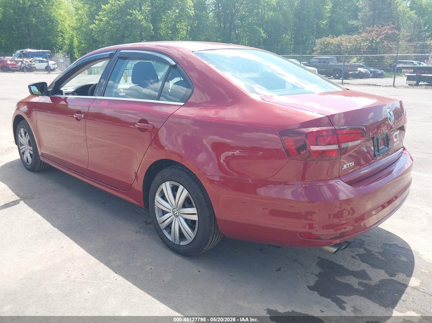 2017 VOLKSWAGEN JETTA SEDAN 1.4L I-4 DI, DOHC, VVT, TURBO, 150HP
