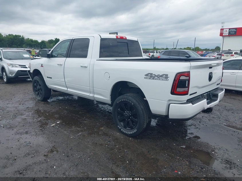 Vin: 3c6ur5dl5ng128012, lot: 45625417, ram 2500 big horn  4x4 6'4 box 20223