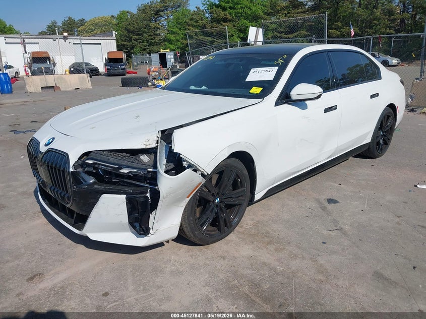 Vin: wba33ej02pcl51823, lot: 45625457, bmw 760 i xdrive 20232