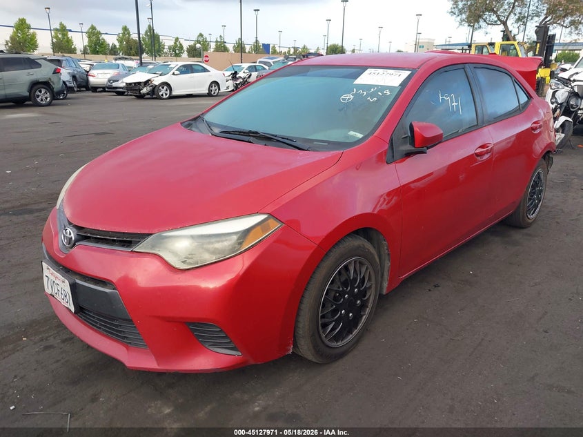 2015 Toyota Corolla Le 2T1BURHE4FC397101 photo 1